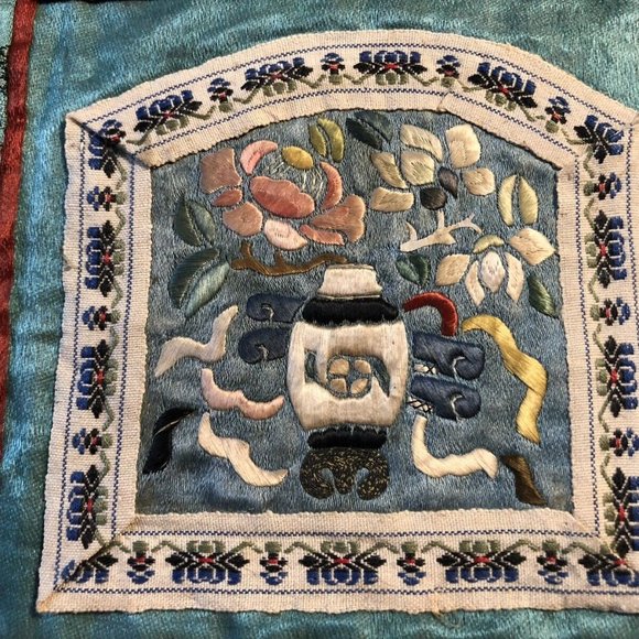 Chinese Silk Embroidery Panel Dun Huang (Silk Road) Number 07 GREAT CONDITION - Picture 2 of 5